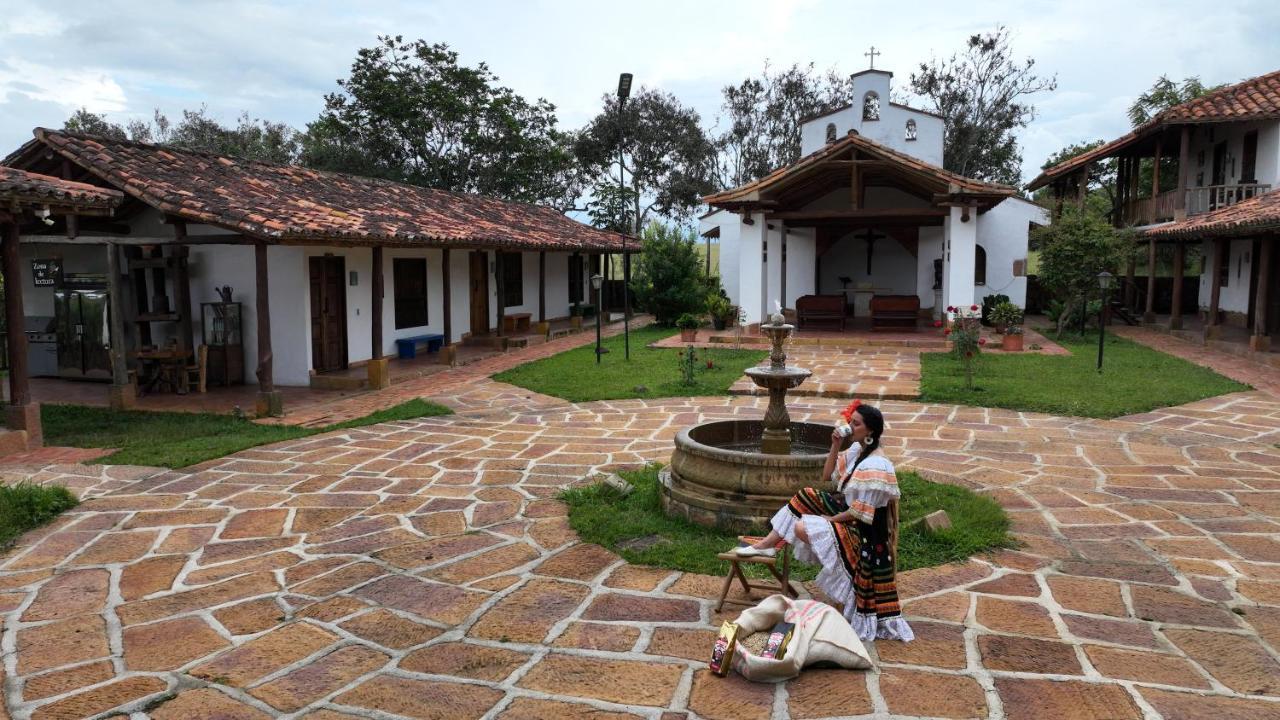 Hotel Finca Buenos Aires Barichara Bagian luar foto