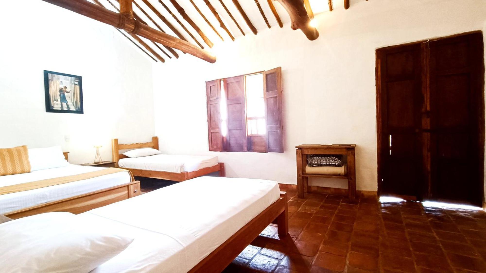 Hotel Finca Buenos Aires Barichara Bagian luar foto