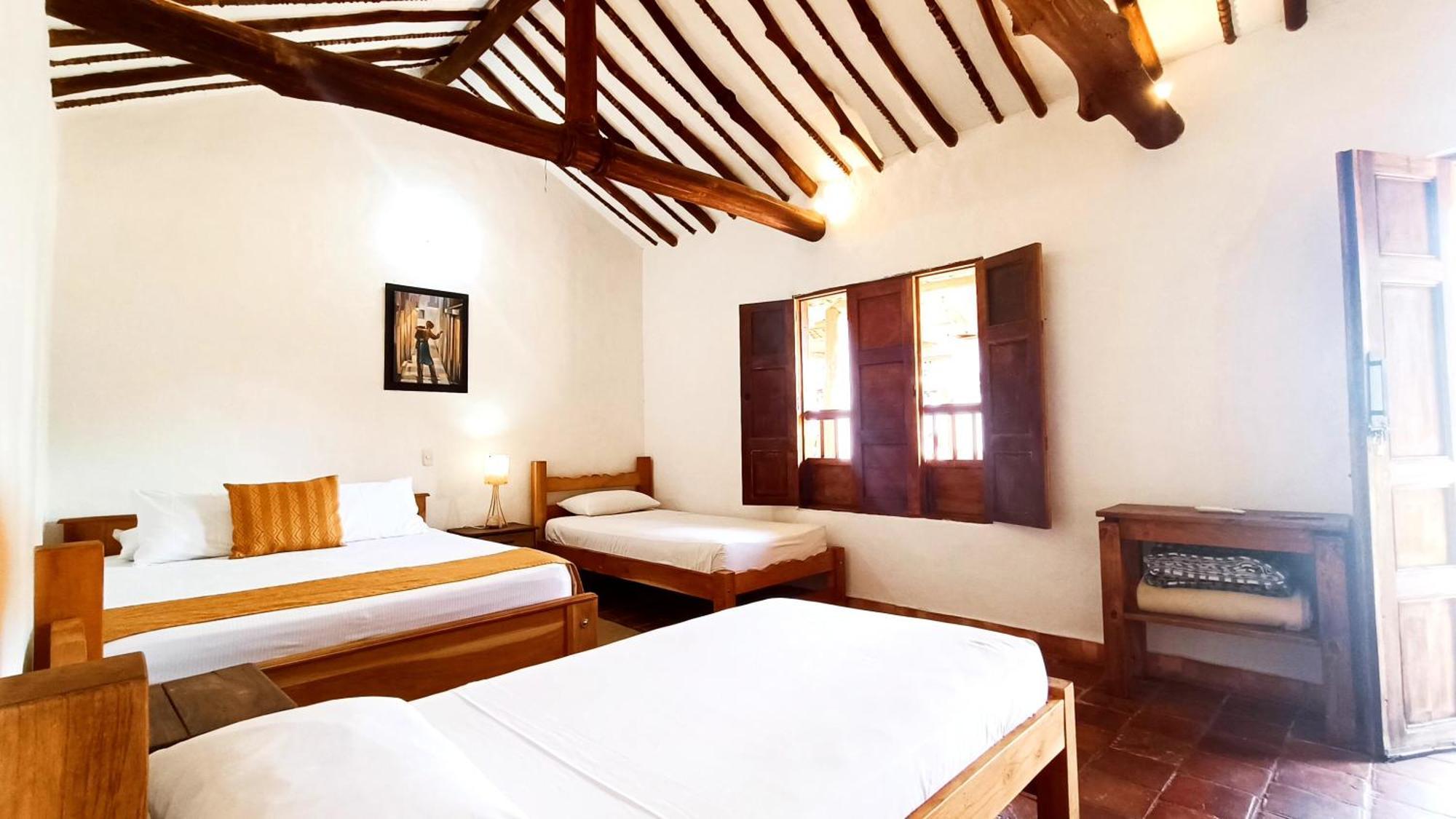 Hotel Finca Buenos Aires Barichara Bagian luar foto