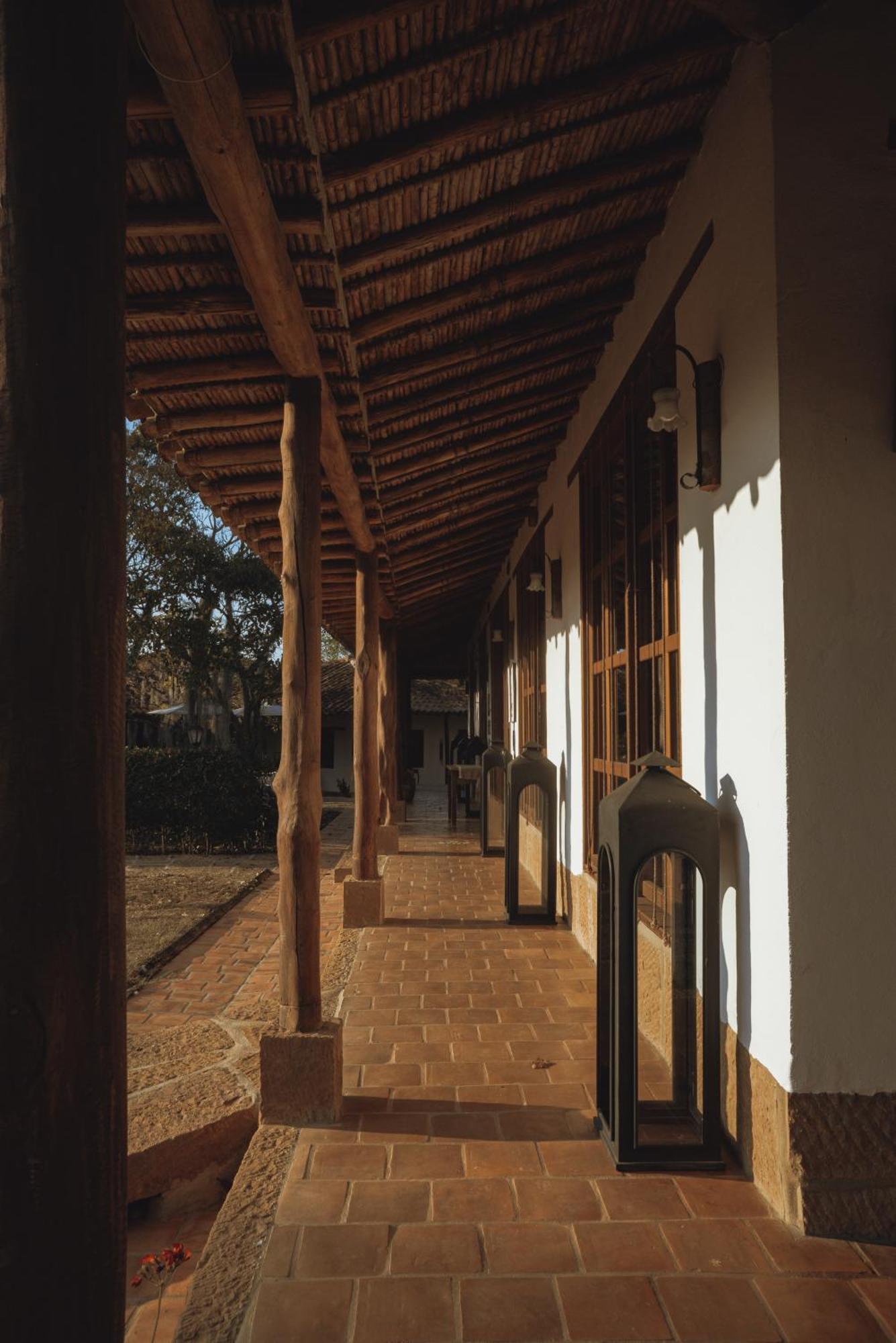 Hotel Finca Buenos Aires Barichara Bagian luar foto