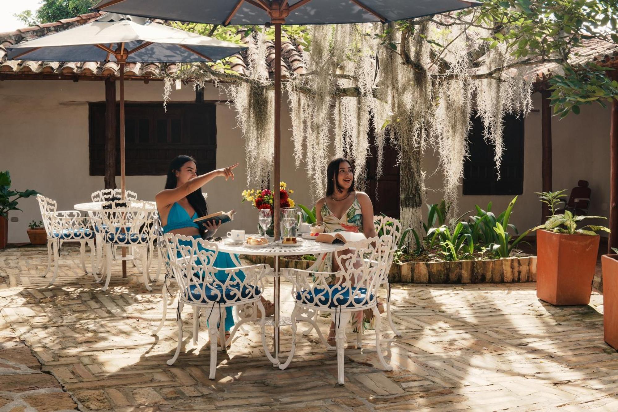 Hotel Finca Buenos Aires Barichara Bagian luar foto