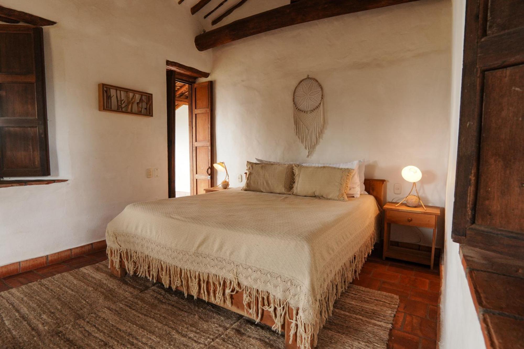 Hotel Finca Buenos Aires Barichara Bagian luar foto