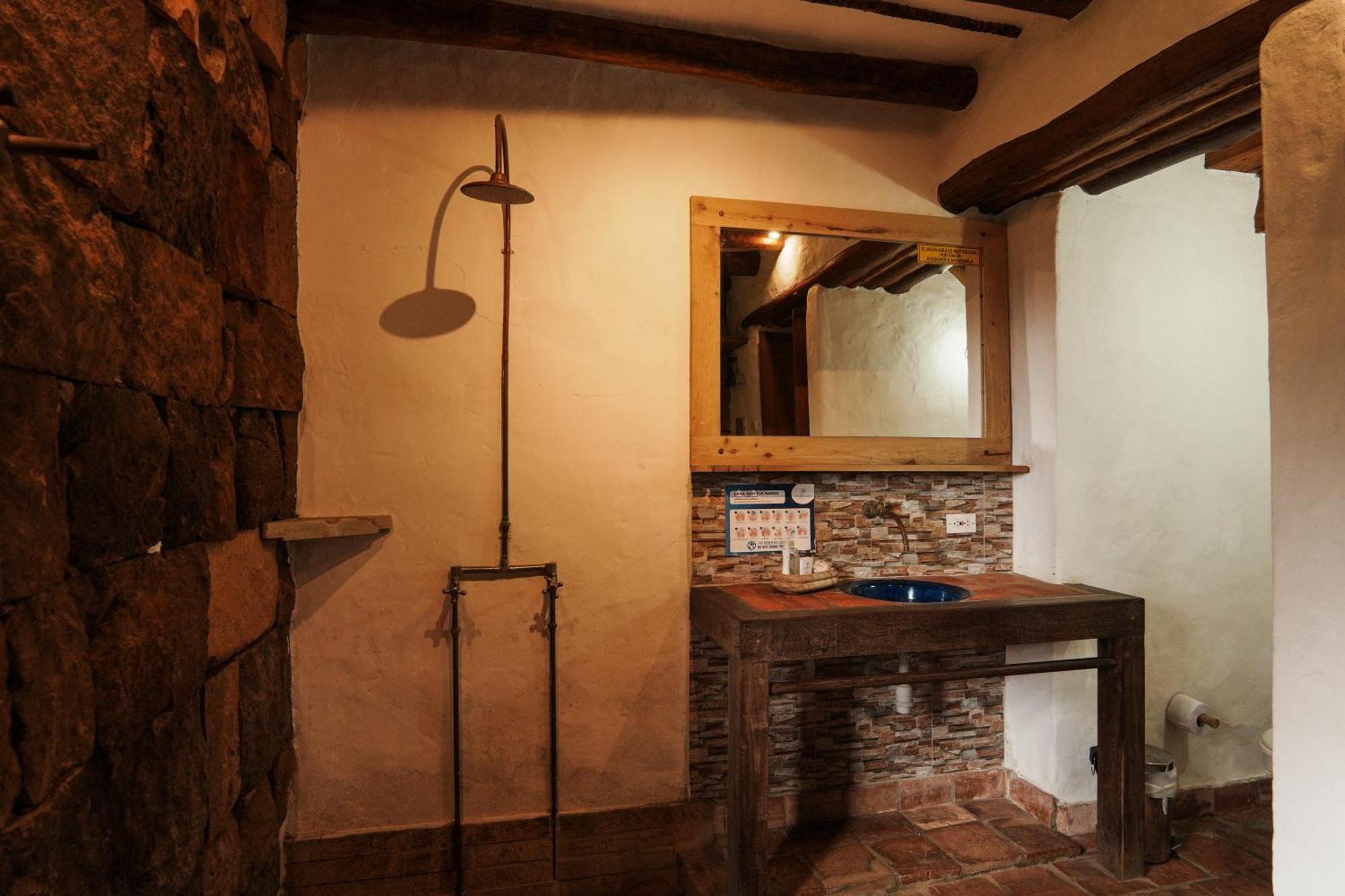 Hotel Finca Buenos Aires Barichara Bagian luar foto
