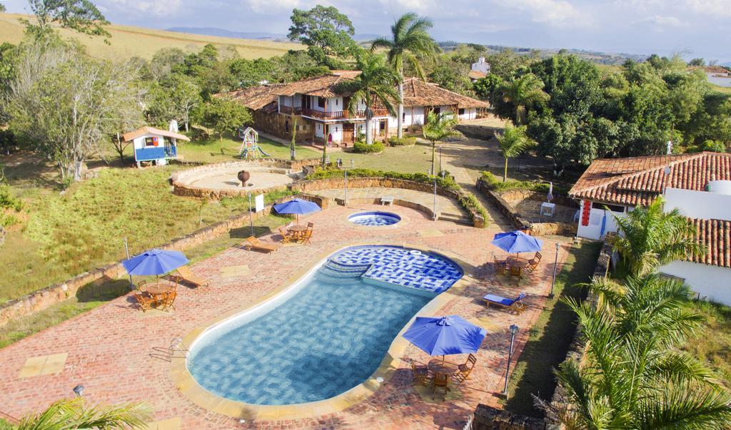 Hotel Finca Buenos Aires Barichara Bagian luar foto